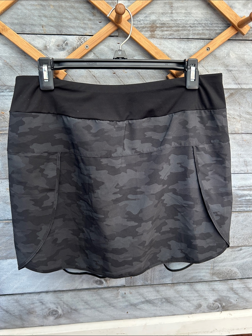 Kyodan Black Camo Skirted Active Skort